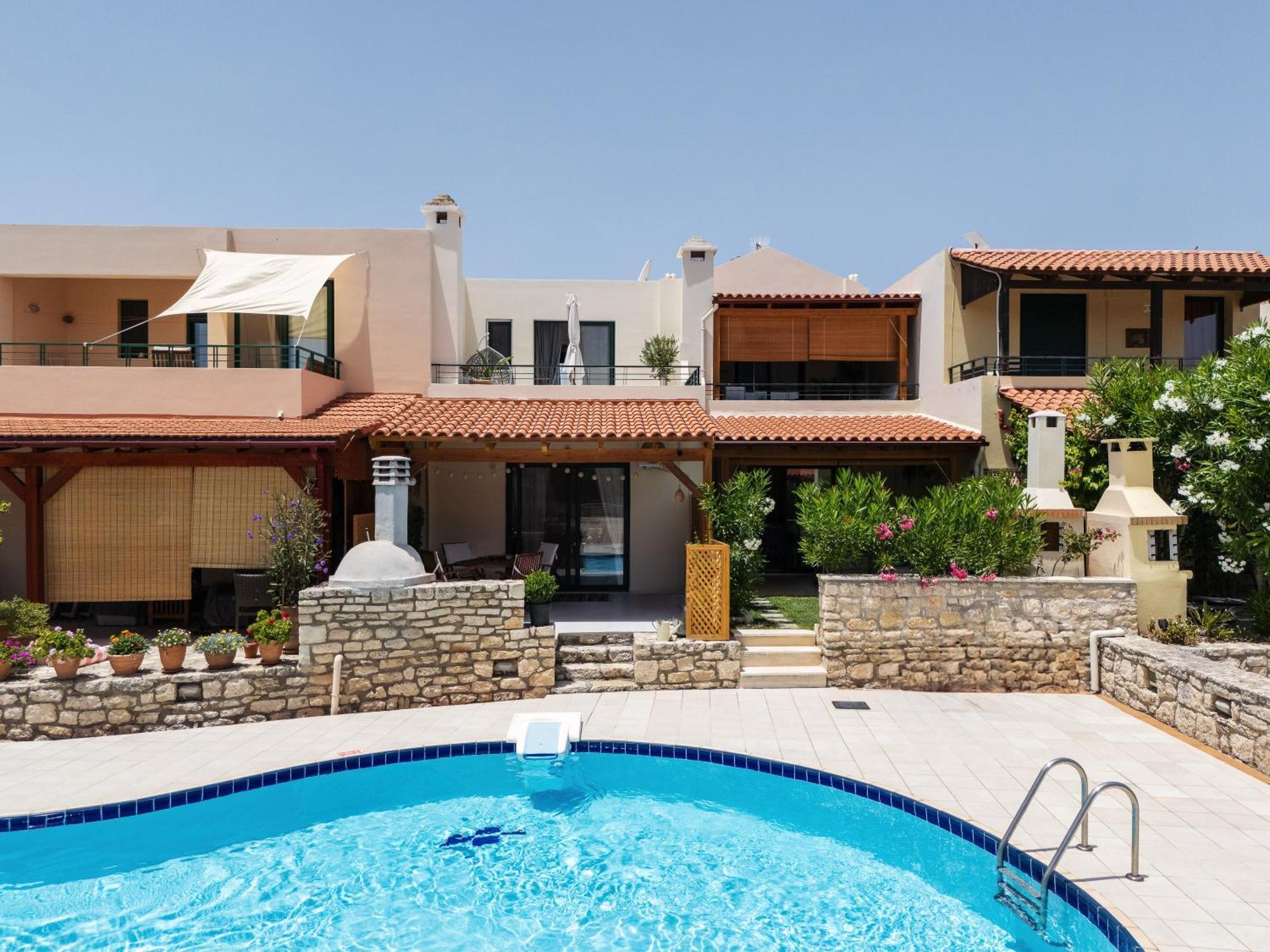 Aurora Summerhouse Villa Asprouliánoi Exterior foto